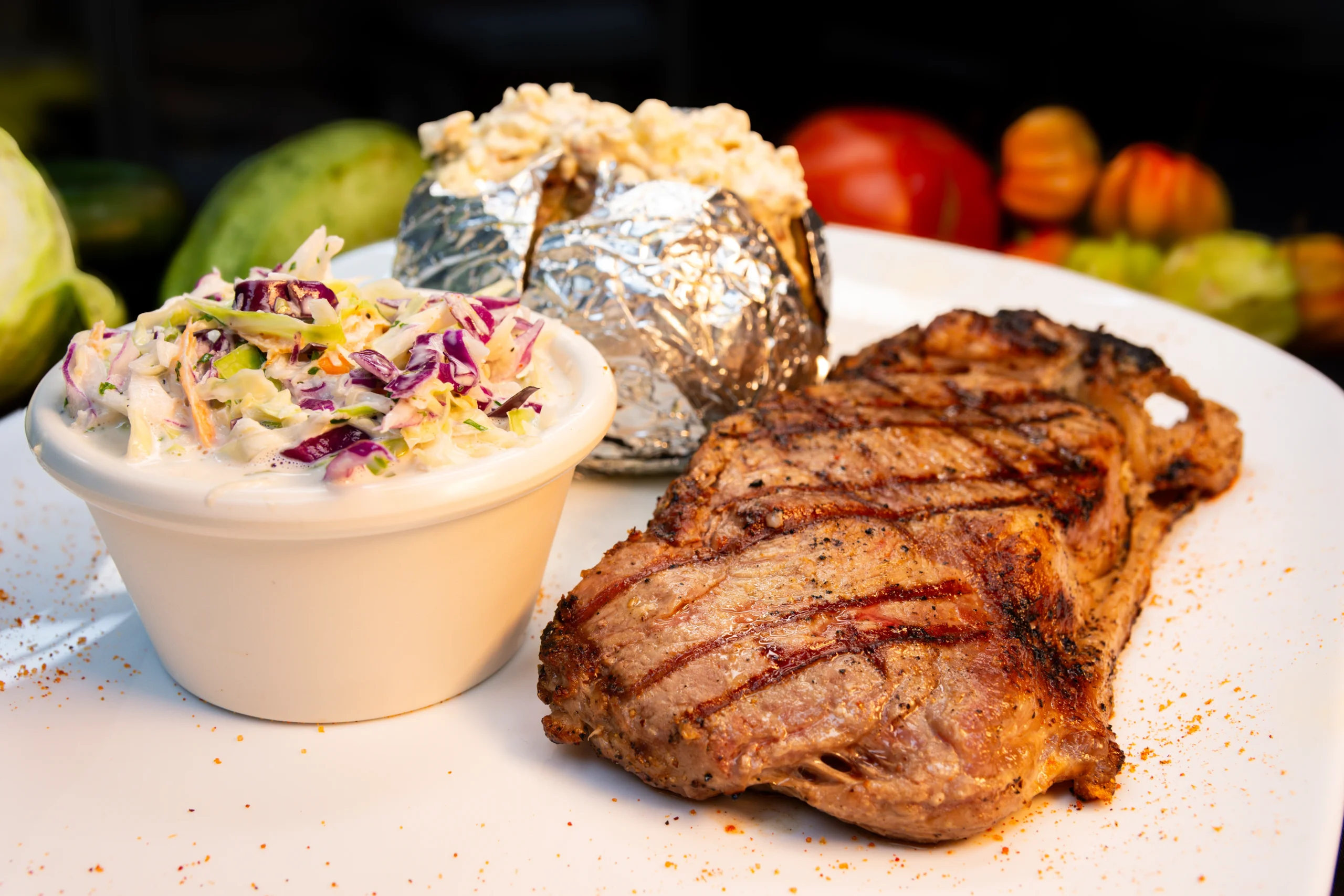 New York Steak con ensalada & papa asada - Imagen 4
