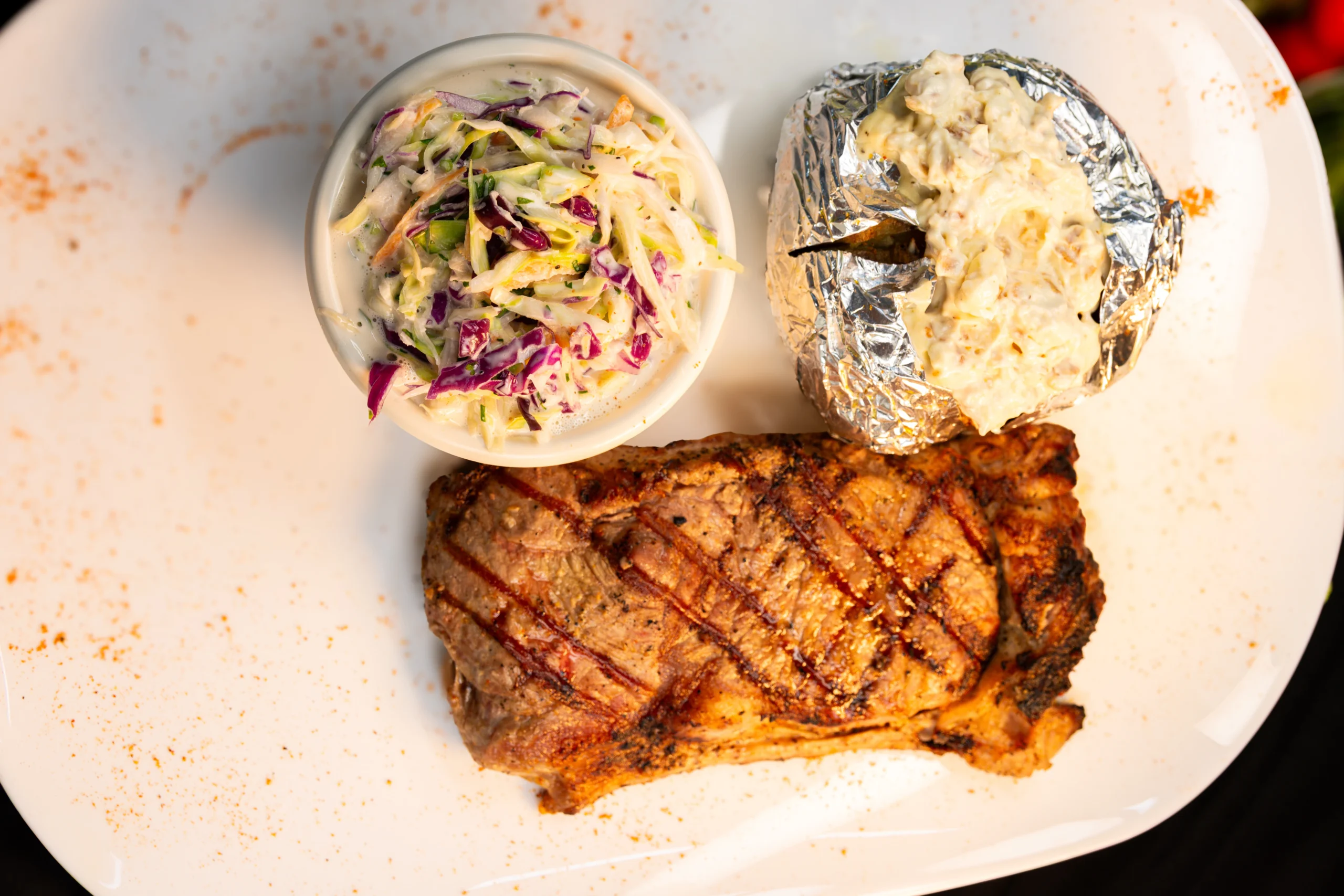 New York Steak con ensalada & papa asada - Imagen 5