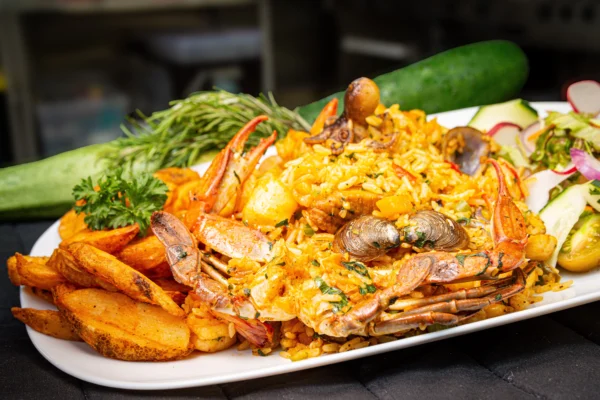 Arroz con mariscos