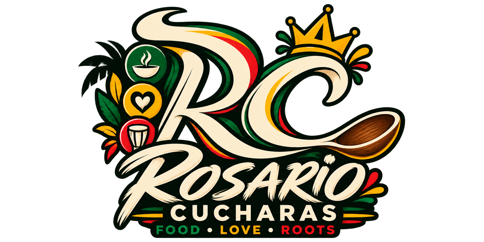 Logo Rosario Cucharas_ Sabor, Amor y Raíces (1)